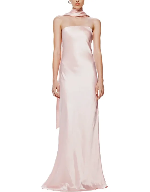 Lilia Satin Dress