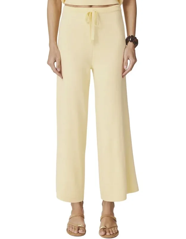 Christa Crop Sweater Pants