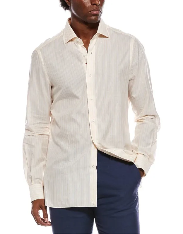 Linen-blend Shirt