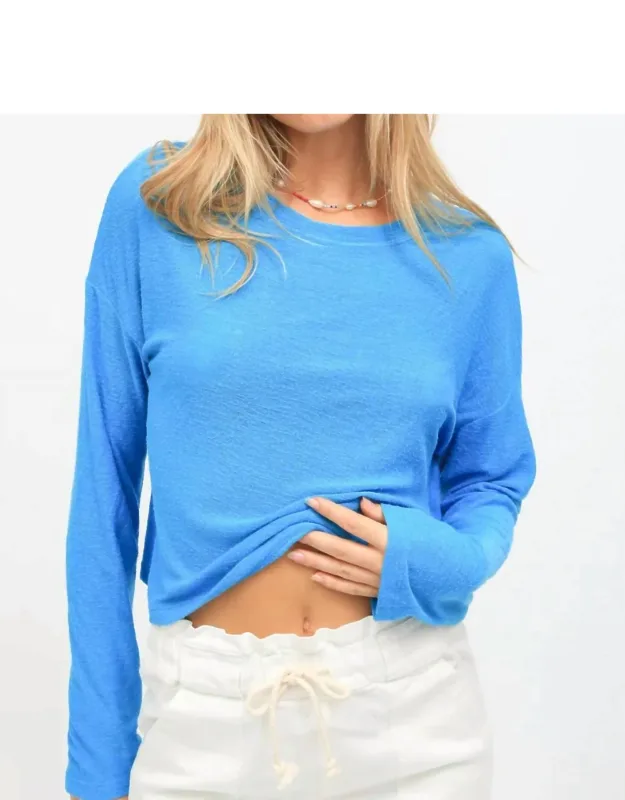 Brushed Slub Tee Shirt