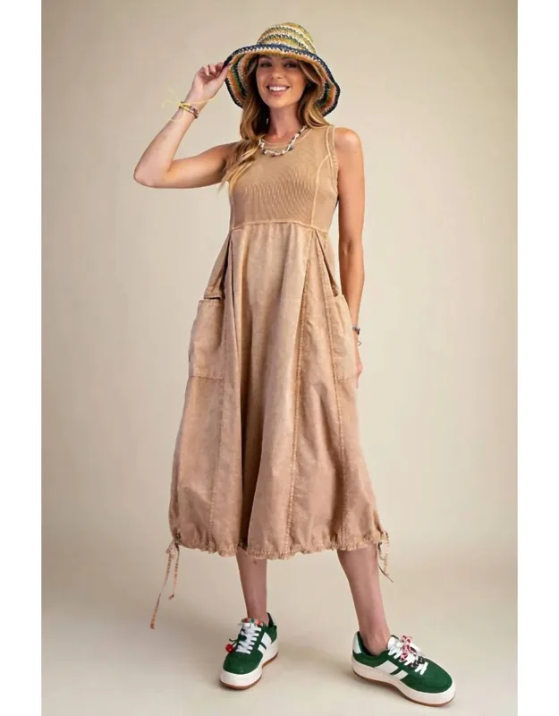 Cargo Maxi Dress