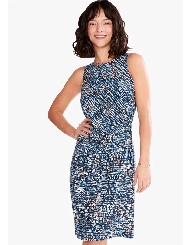 Round Neck Mini Dress