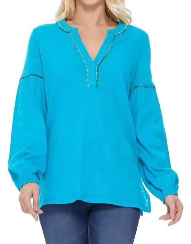 Tassel Trim Tunic