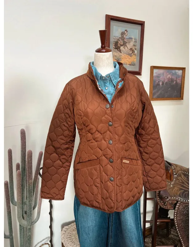 Rusted Quilted Jacket