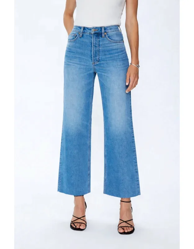 Lana Crop High Rise Ultra Wide Leg Jeans
