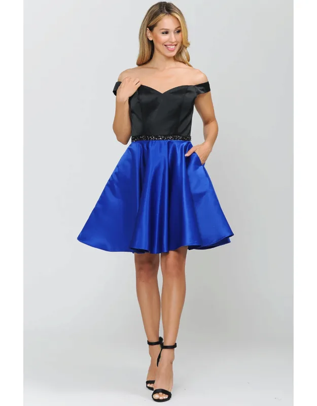 Two Tone Short Dress
