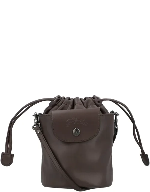 Leather Bucket Bag