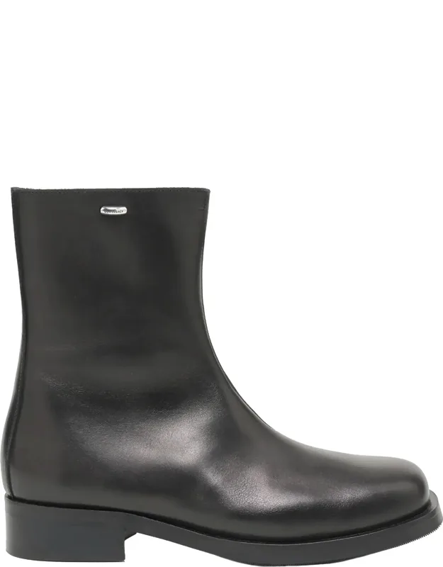 Ankle Boots With Vibram Sole