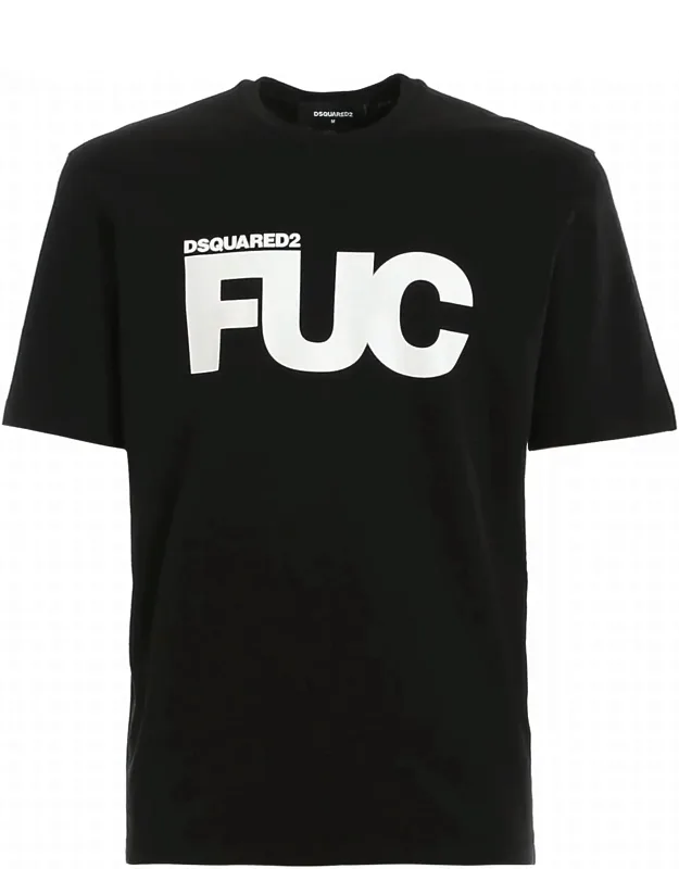 Fuc Print Graphic Cotton T-shirt