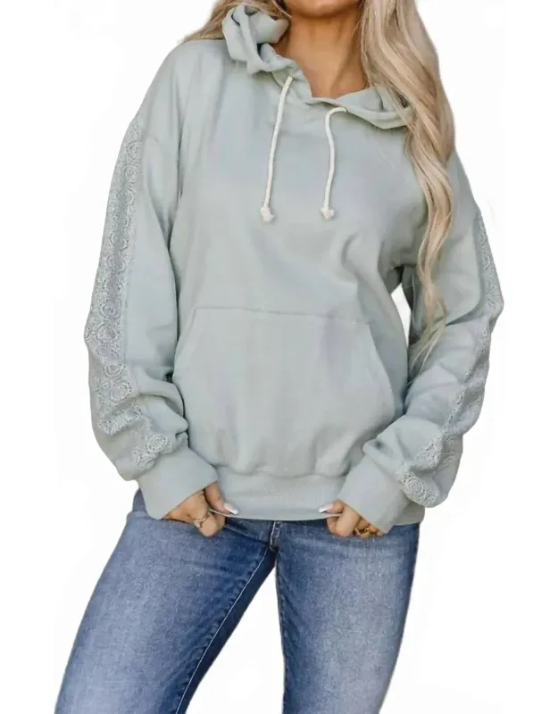 University Lace Hoodie
