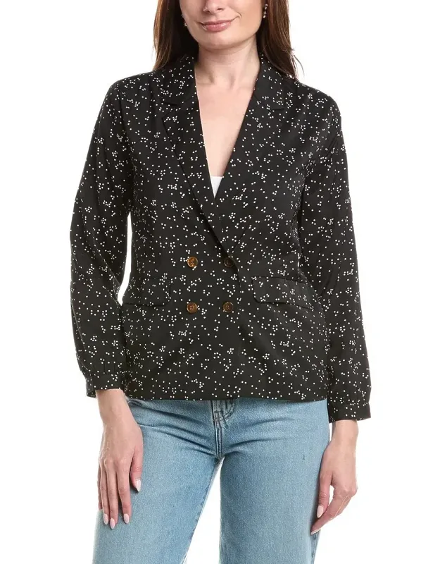 Printed Blazer