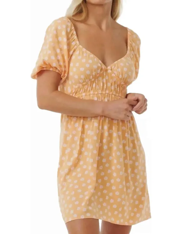Ditsy Mini Dress