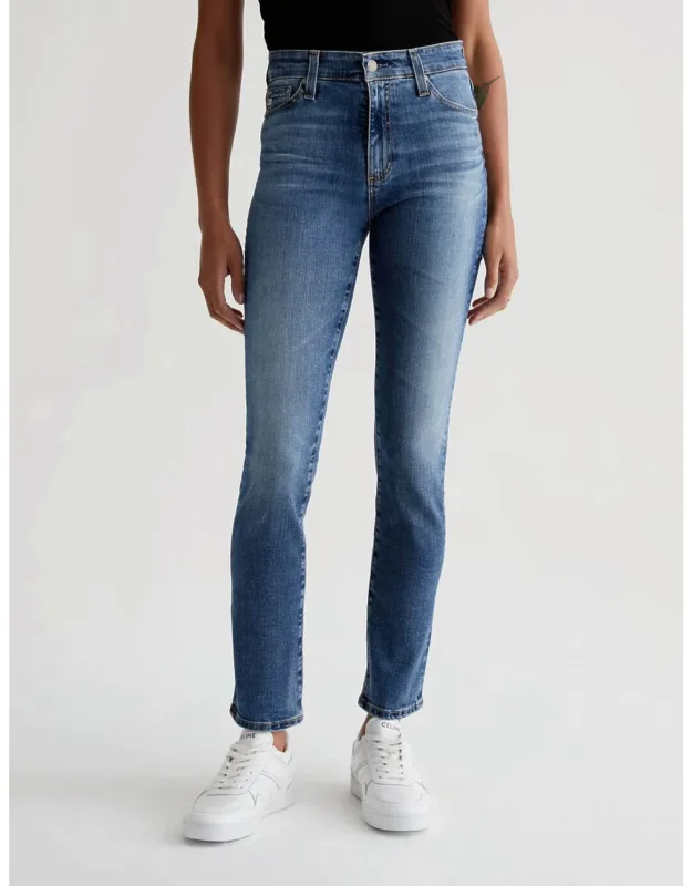 Mari High-rise Straight Leg Jean - Flattering High-rise Waist, Ultimate Comfort