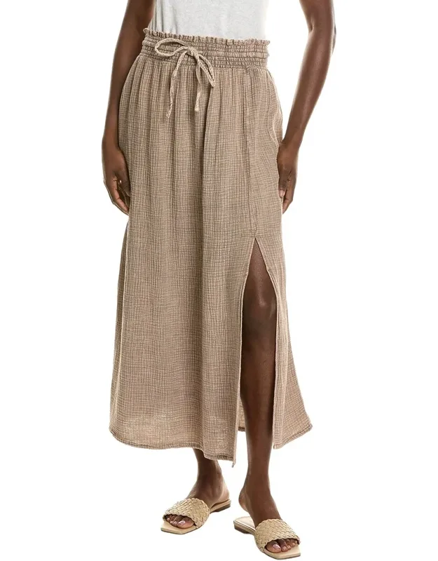 Adele Gauze Maxi Skirt