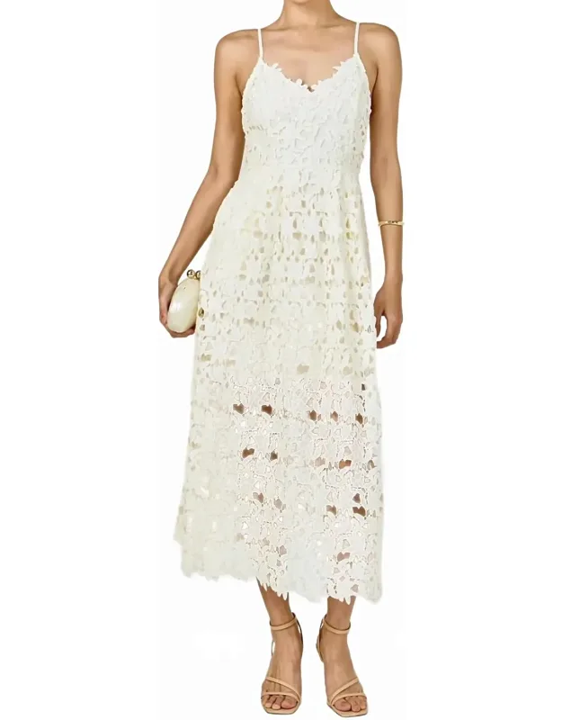 Lace Midi Dress