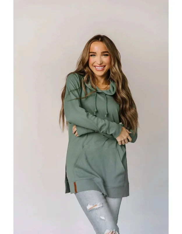 Side Slit Hoodie