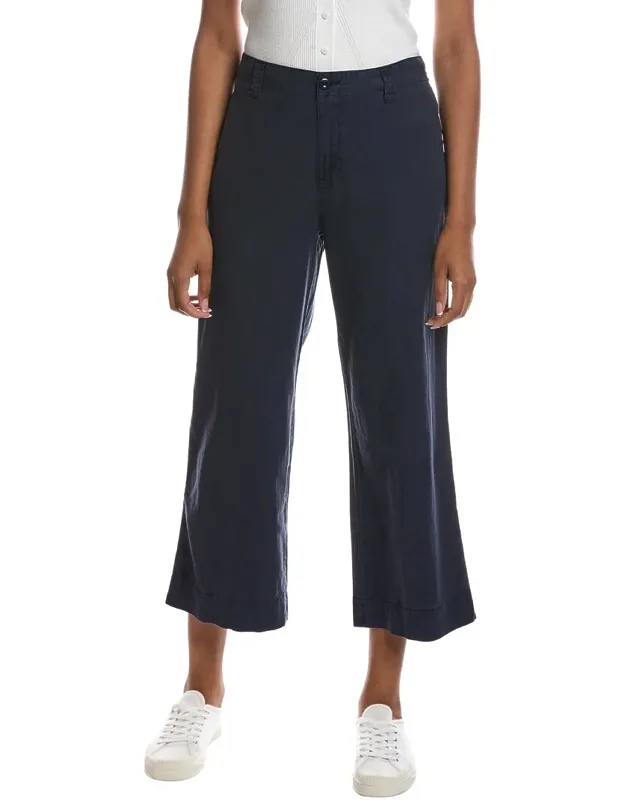 Geraldine Straight Leg Linen-blend Pants
