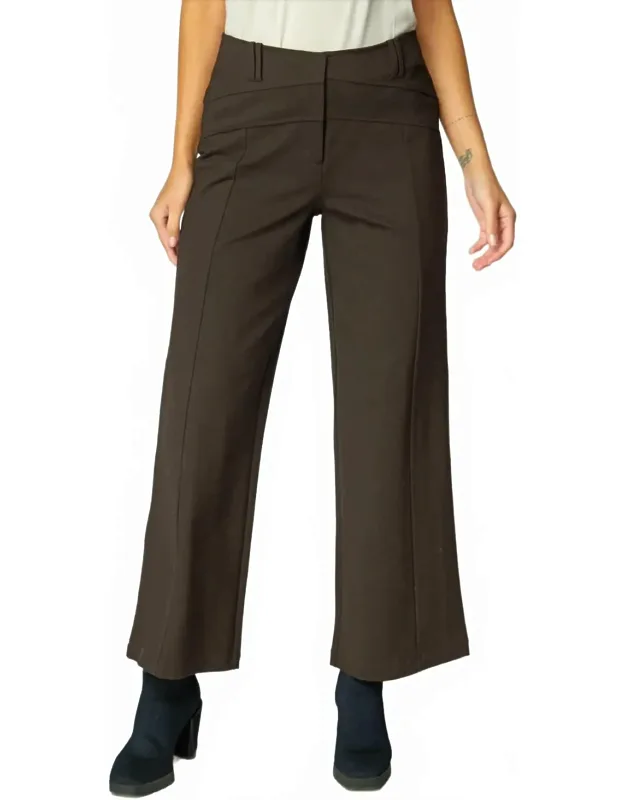 Ponte Wide Leg Pants