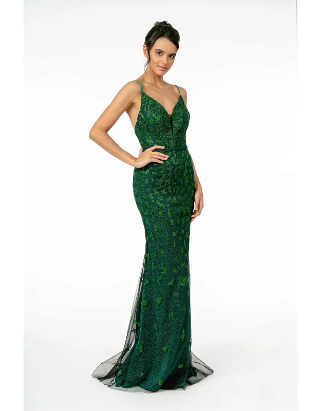 Spaghetti Strap Mermaid Dress
