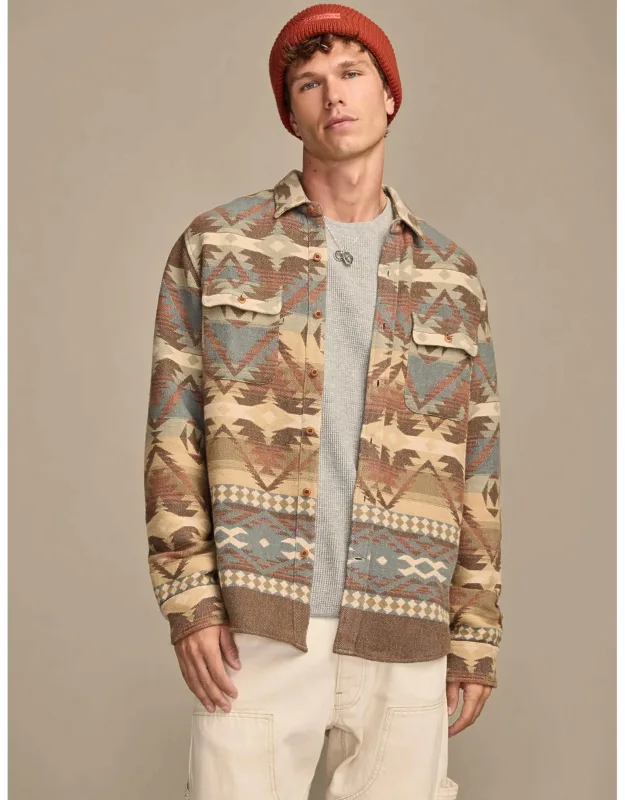 Jacquard Flannel Shirt