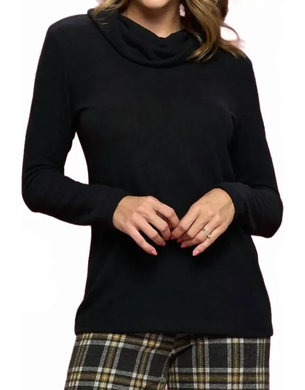 Turtleneck Tunic Top