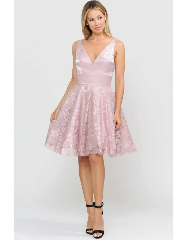 Fit & Flare Short Dress