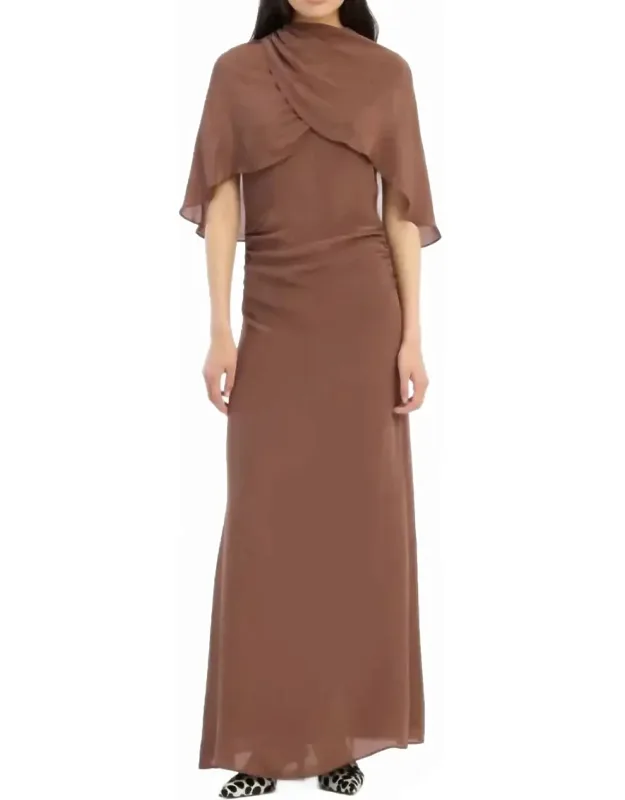 Maxi Cape Dress