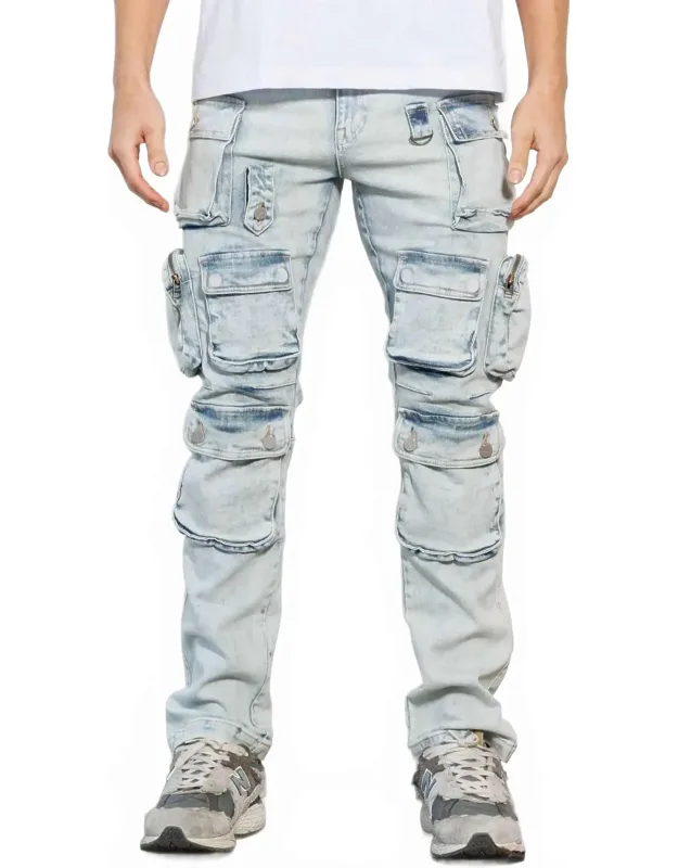 Cargo Denim Jeans