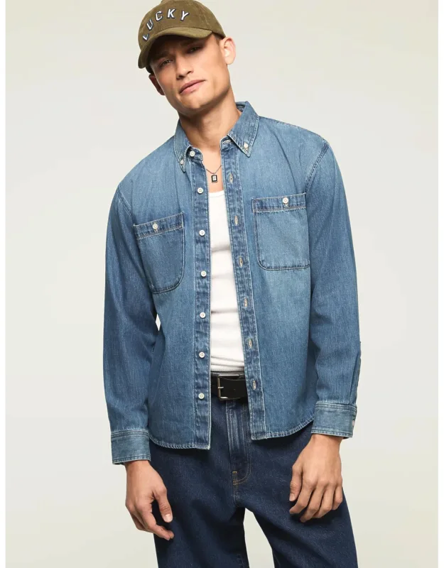 Denim Utility Shirt