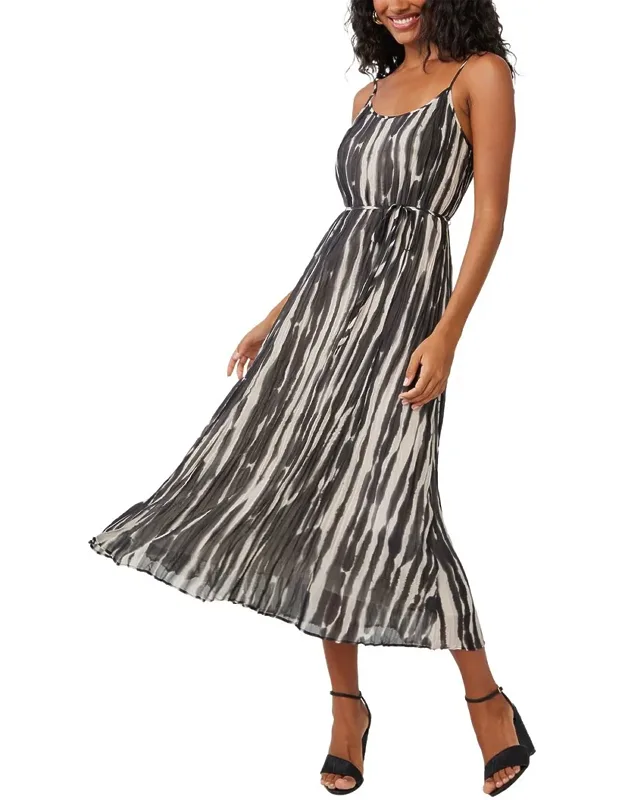 Midi Pleated Cami Dress