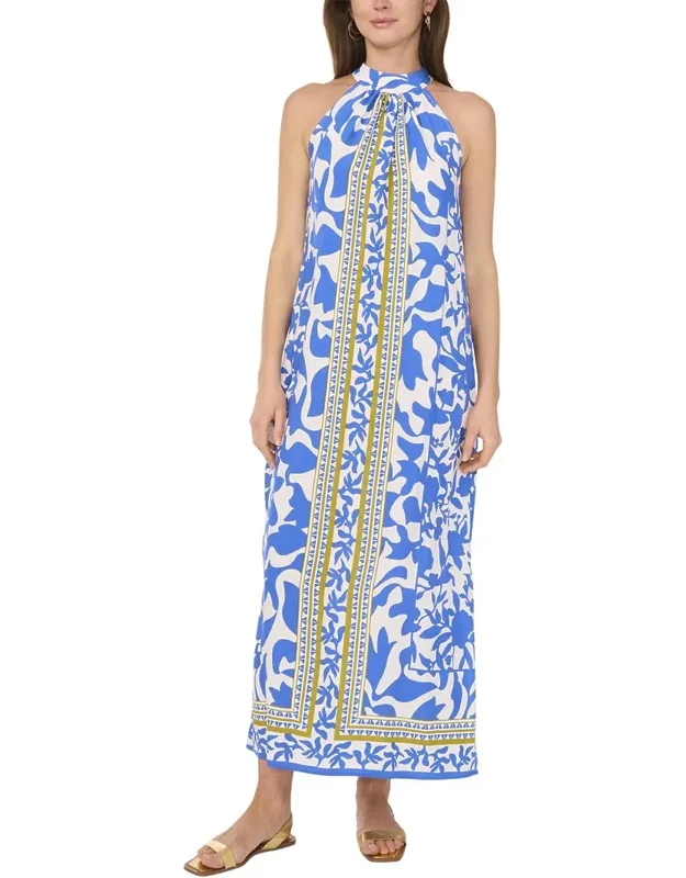 Halter Tie Back Maxi Dress
