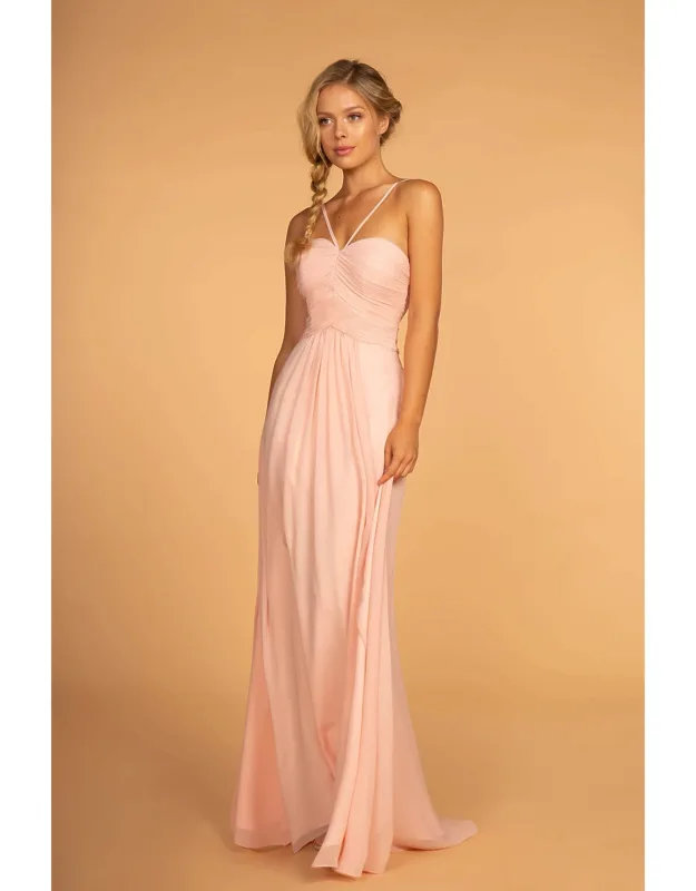 Simple Bridesmaid Long Dress