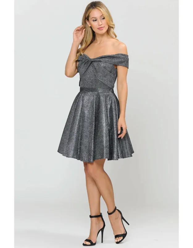 Off The Shoulder Cocktail Dress