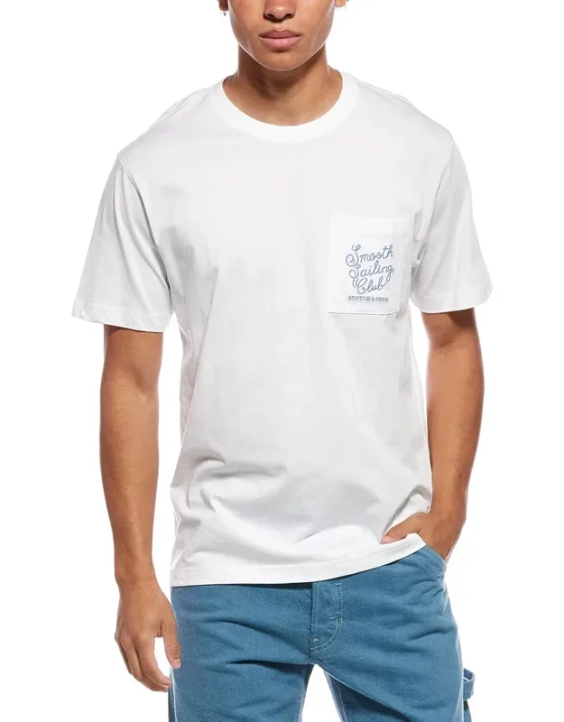 Graphic T-shirt With Left Chest Pocket