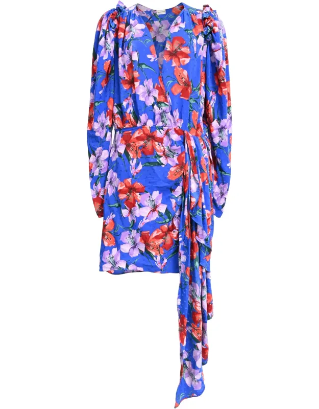 Floral-print Mini Dress