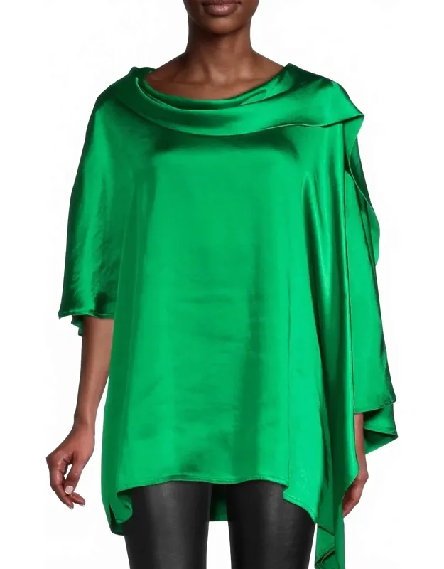 Silky Scarf Top