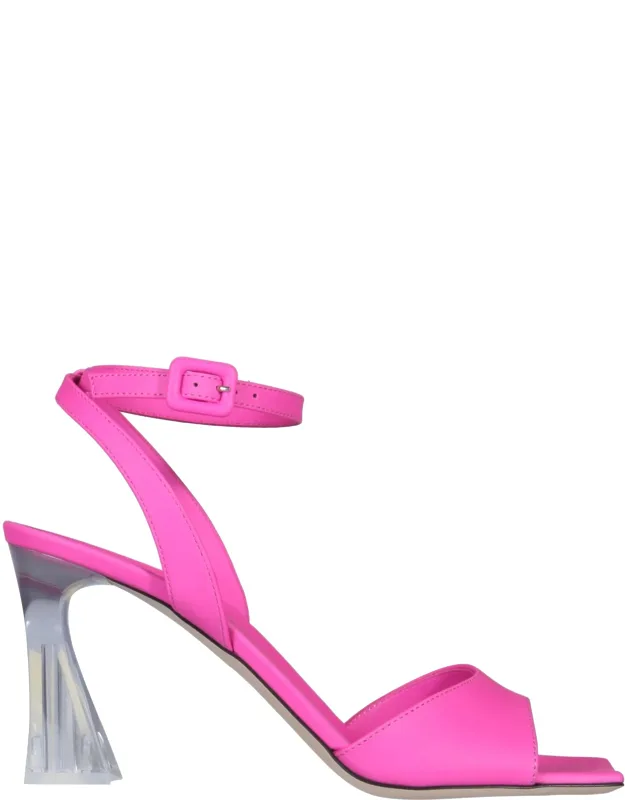 Plexi Heel Sandals