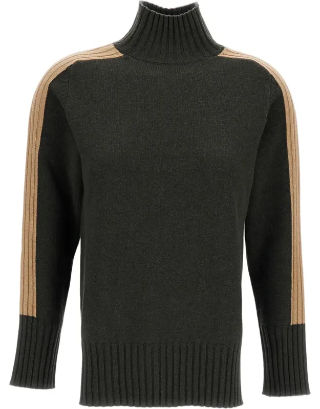 Ribbed Turtleneck Sweater
