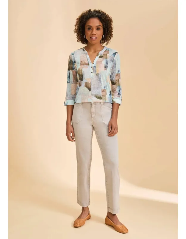 Straight Ankle Pants