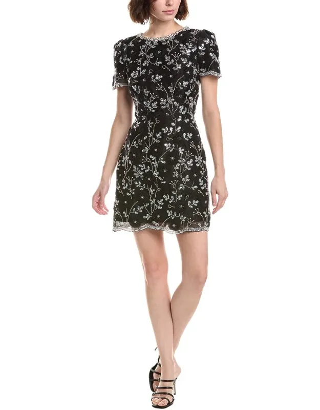 Daisy Silver Star Sequins Dress