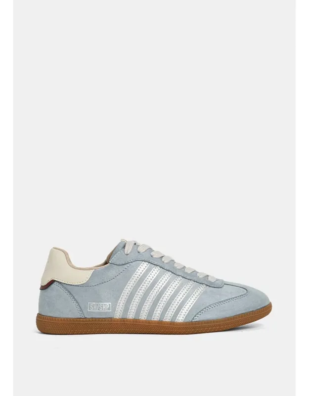 Stevie Sneaker - Retro-inspired Flair, Luxe Faux Leather Suede