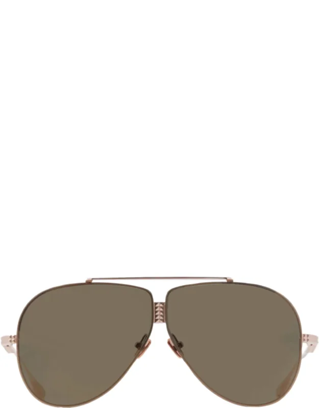 Xvi G-15 Gold Flash Mirror Pilot Sunglasses