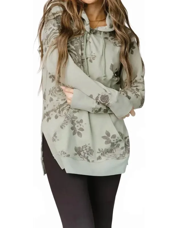 Side Slit Hoodie