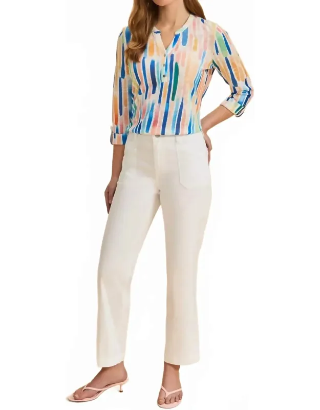 Straight Ankle Pants