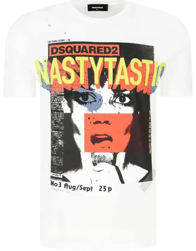 Front Logo Graphic Cotton T-shirt
