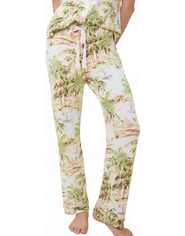 Straight Leg Pajama Pants