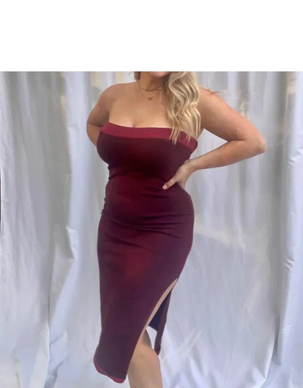 Sweet Revenge Knit Midi Dress