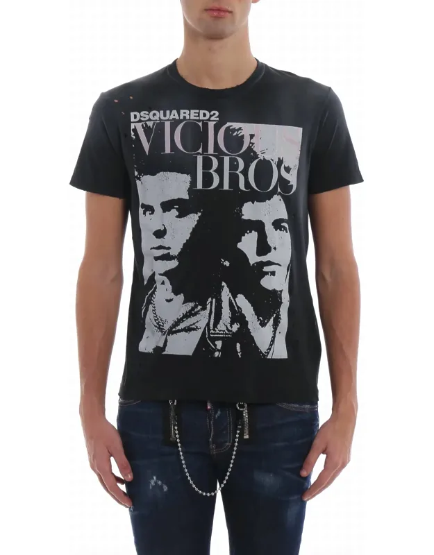 Vicious Bros Cotton T-shirt