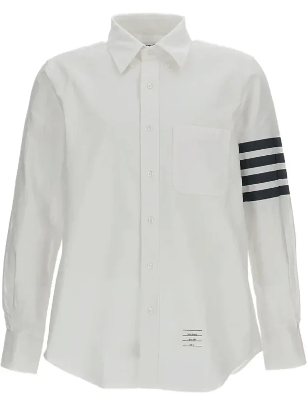 Straight Fit Oxford Cotton Shirt