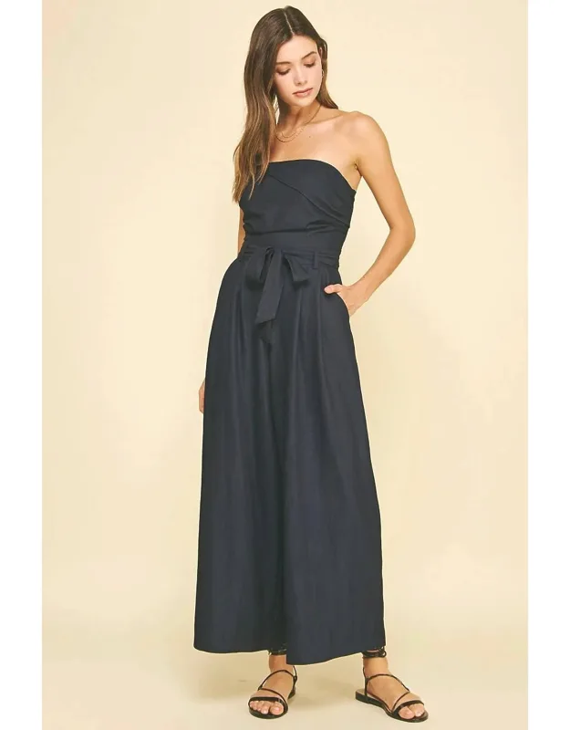 Strapless Jumpsuit